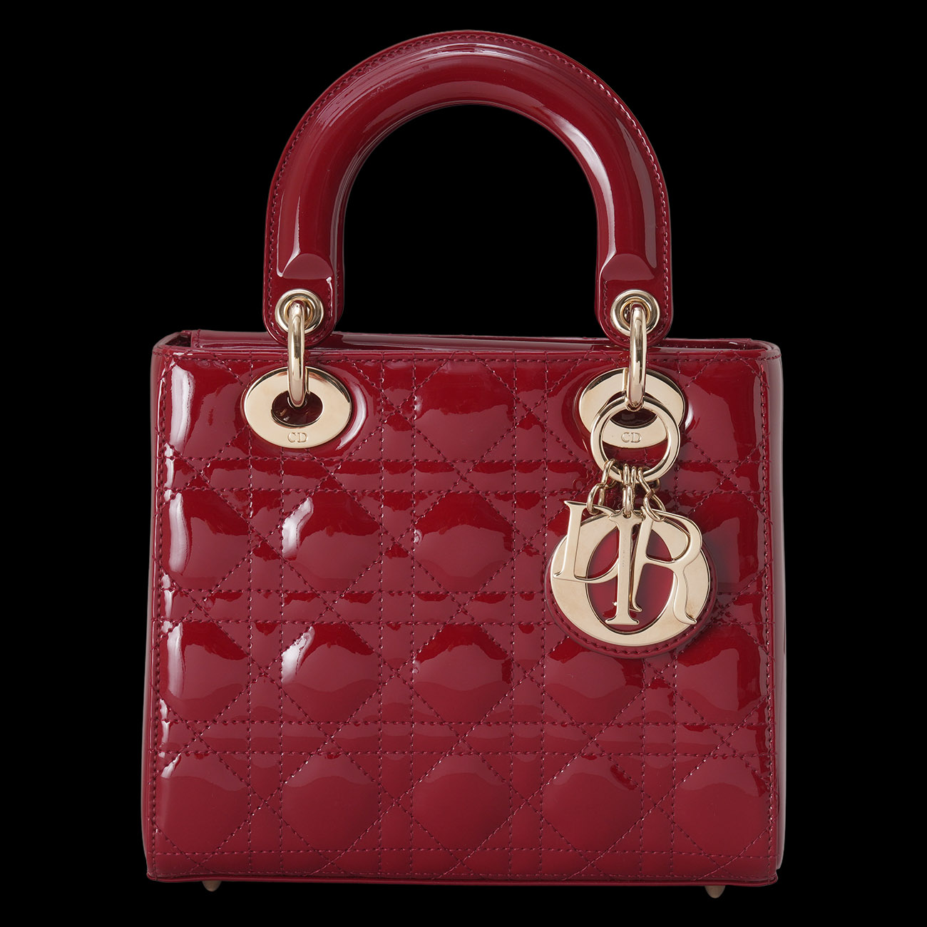 CHRISTIAN DIOR(USED)디올 레이디 디올 스몰 백